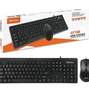Meetion MT-AT100 Wired USB Keyboard – Full-Size Office Keyboard